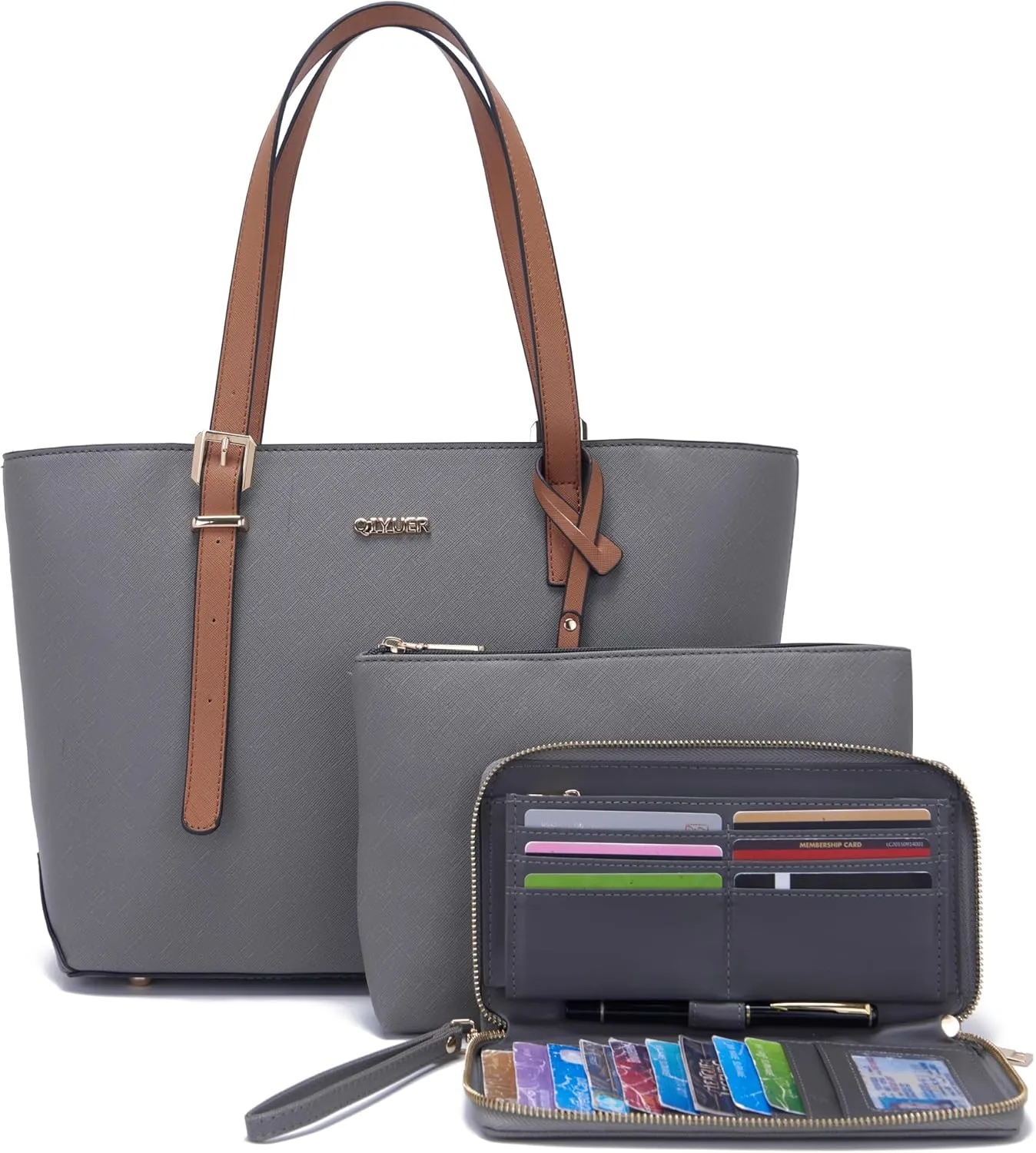 Purses And Wallets Set For Women Work Tote Satchel Handbags Shoulder Bag Top Handle Totes Purse With Matching Wallet
