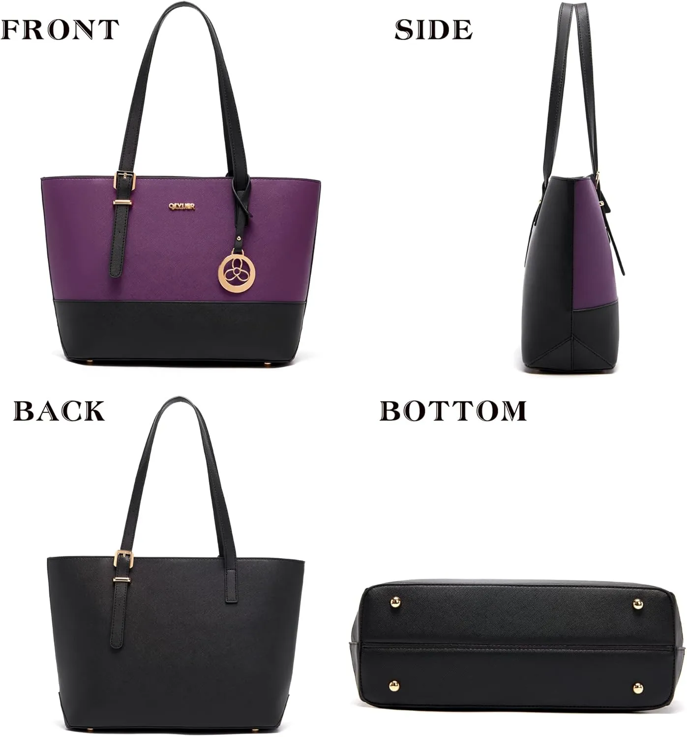 Purses And Wallets Set For Women Work Tote Satchel Handbags Shoulder Bag Top Handle Totes Purse With Matching Wallet