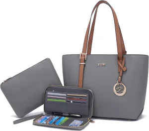 Purses And Wallets Set For Women Work Tote Satchel Handbags Shoulder Bag Top Handle Totes Purse With Matching Wallet