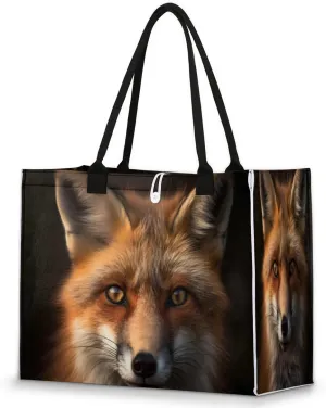 QsirBC Abstracted Interesting Theme Tote Bag for Women Shoulder Bags with Pockets Handbags Purses Large Totes