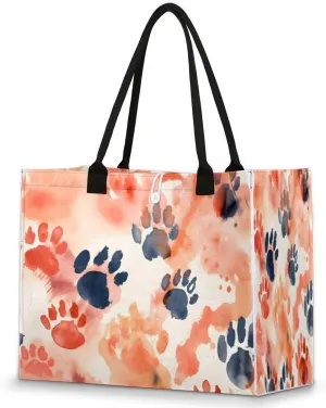 QsirBC Abstraction Classic Pattern Tote Bag for Women Shoulder Bags with Pockets Handbags Purses Large Totes