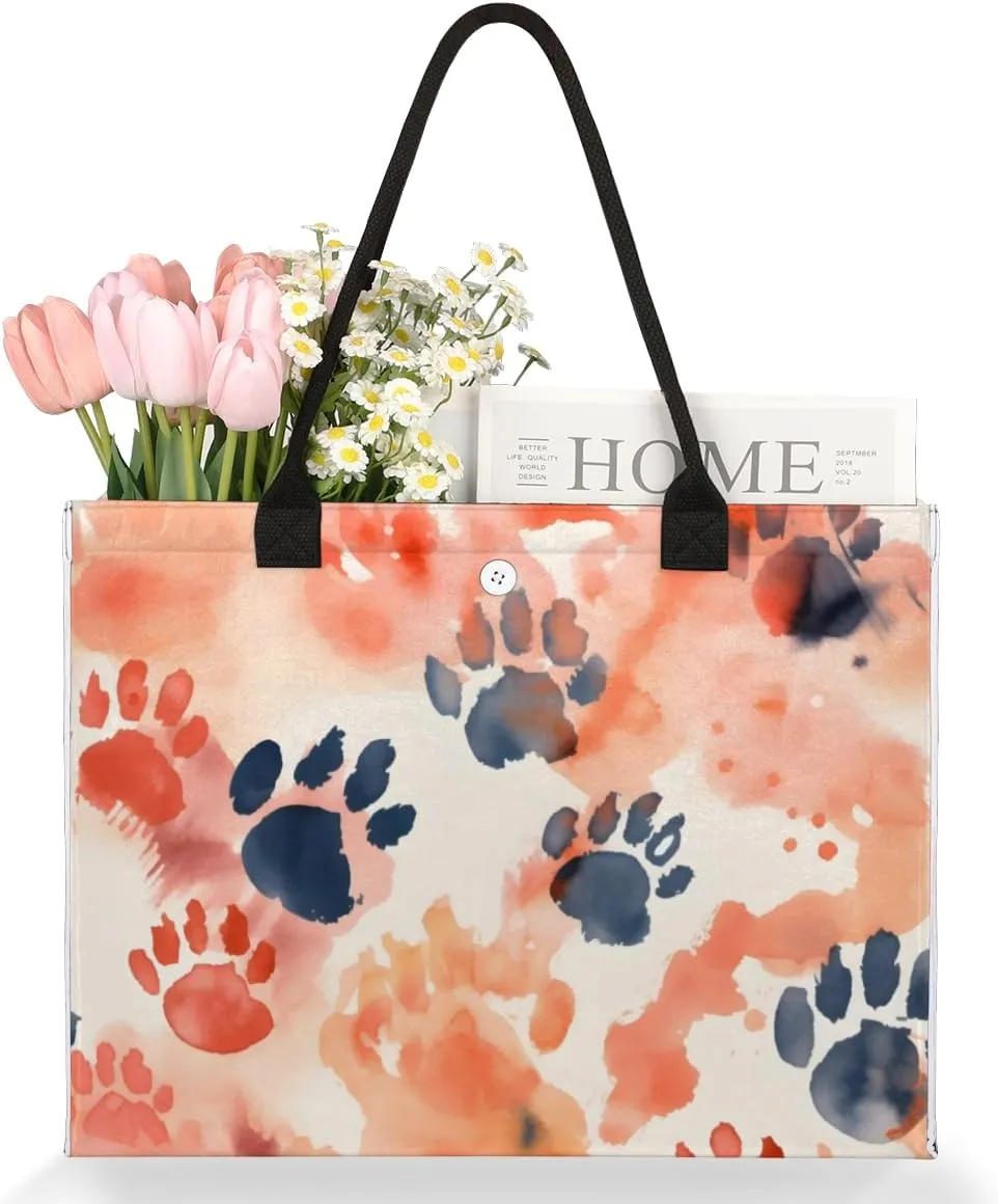 QsirBC Abstraction Classic Pattern Tote Bag for Women Shoulder Bags with Pockets Handbags Purses Large Totes