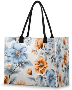 QsirBC Abstractions Decor Pattern Tote Bag for Women Shoulder Bags with Pockets Handbags Purses Large Totes