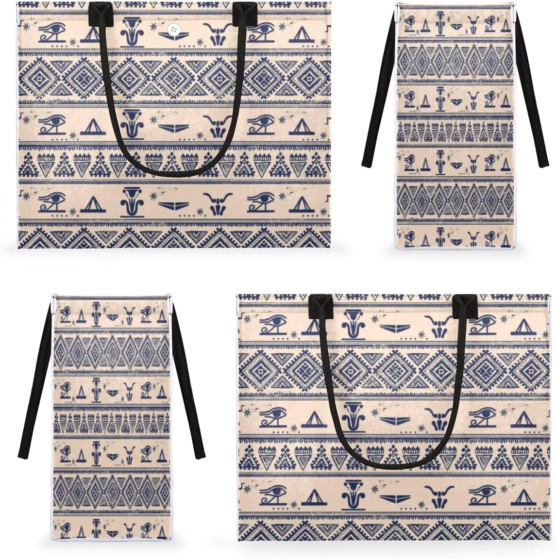 QsirBC Animal Seahorse Style Tote Bag for Women Shoulder Bags with Pockets Handbags Purses Large Totes
