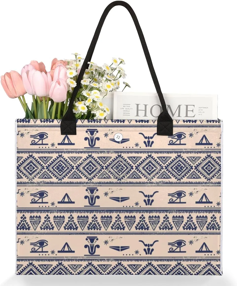 QsirBC Animal Seahorse Style Tote Bag for Women Shoulder Bags with Pockets Handbags Purses Large Totes