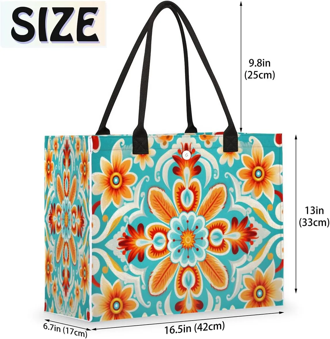 QsirBC Art Abstraction Texture Tote Bag for Women Shoulder Bags with Pockets Handbags Purses Large Totes