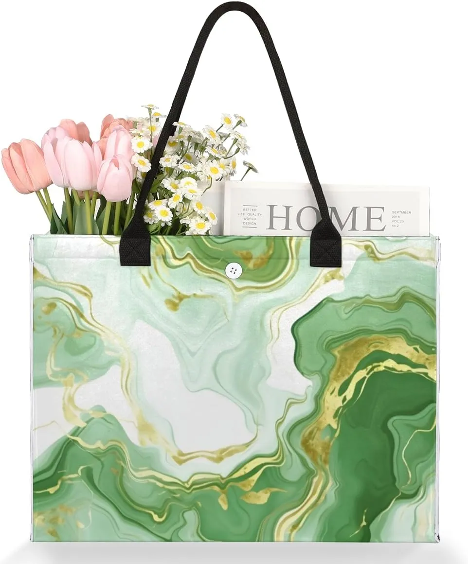 QsirBC Camouflage Fun Theme Tote Bag for Women Shoulder Bags with Pockets Handbags Purses Large Totes