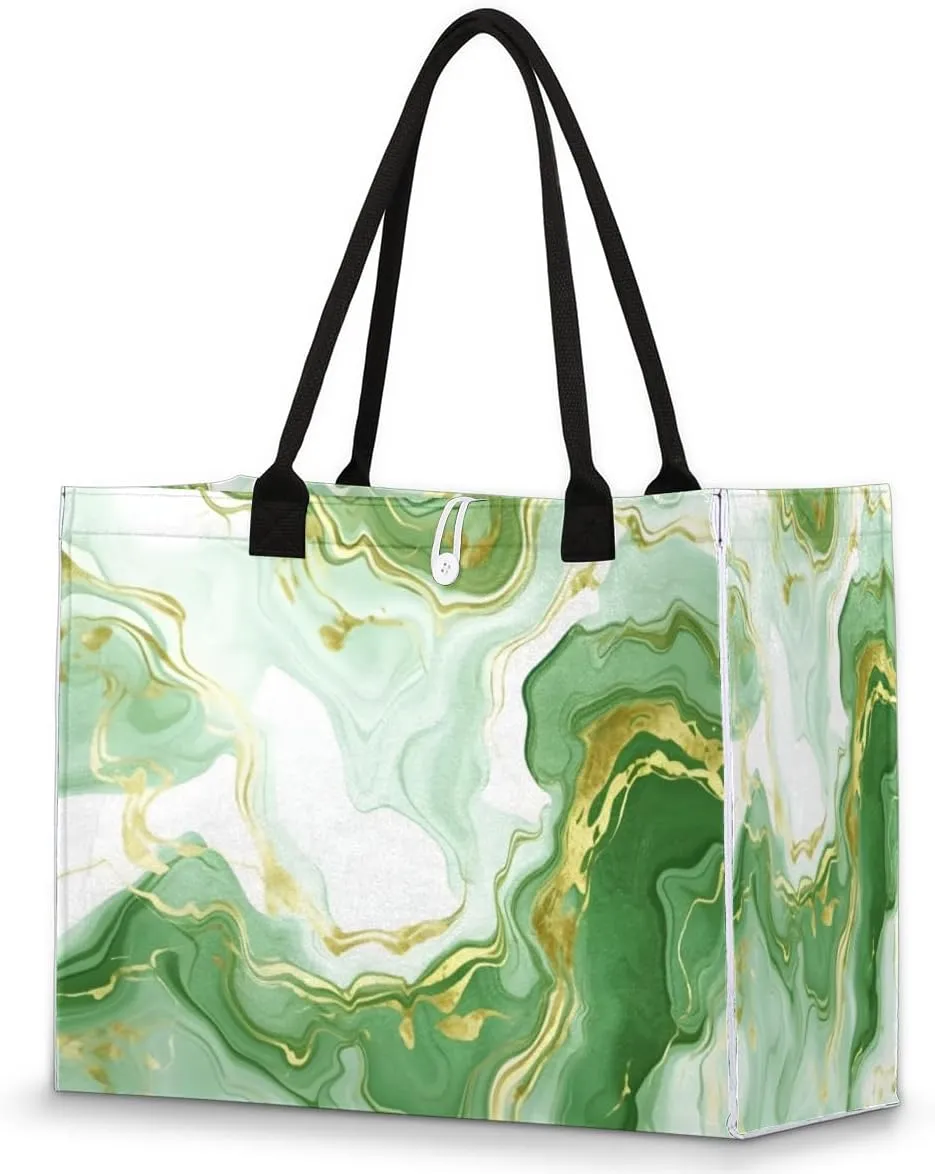 QsirBC Camouflage Fun Theme Tote Bag for Women Shoulder Bags with Pockets Handbags Purses Large Totes