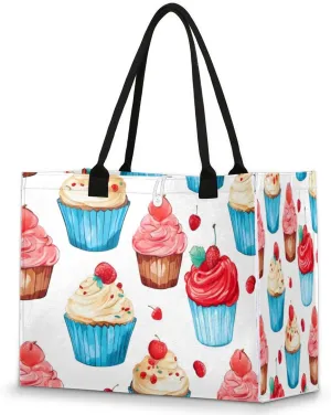 QsirBC Color Modern Decor Tote Bag for Women Shoulder Bags with Pockets Handbags Purses Large Totes