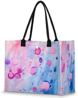 QsirBC Fox Amusing Decor Tote Bag for Women Shoulder Bags with Pockets Handbags Purses Large Totes