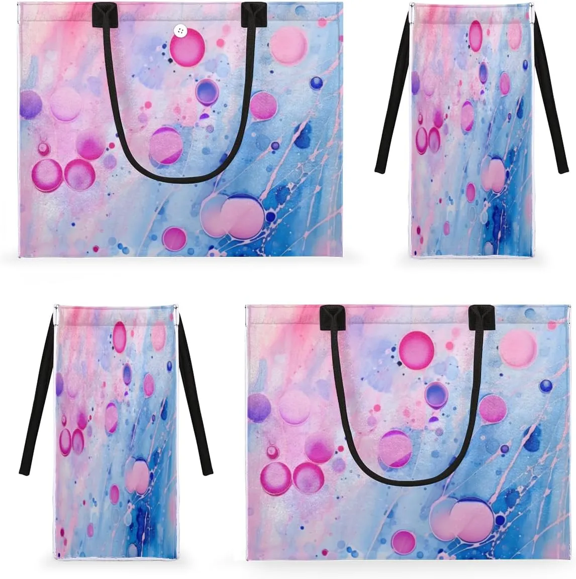 QsirBC Fox Amusing Decor Tote Bag for Women Shoulder Bags with Pockets Handbags Purses Large Totes