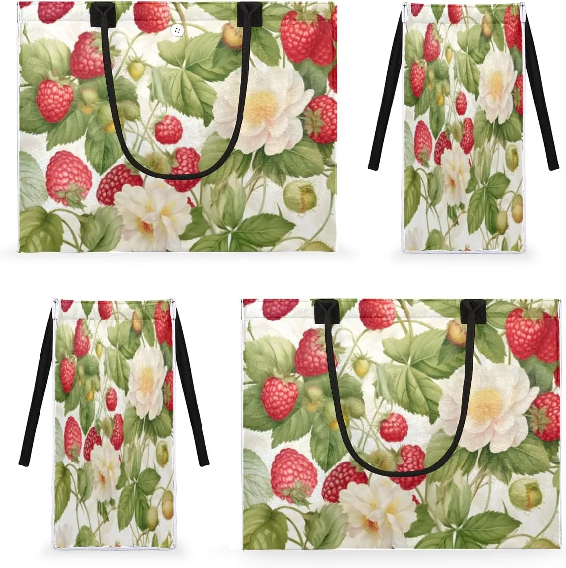 QsirBC Fruits Lemon Style Tote Bag for Women Shoulder Bags with Pockets Handbags Purses Large Totes