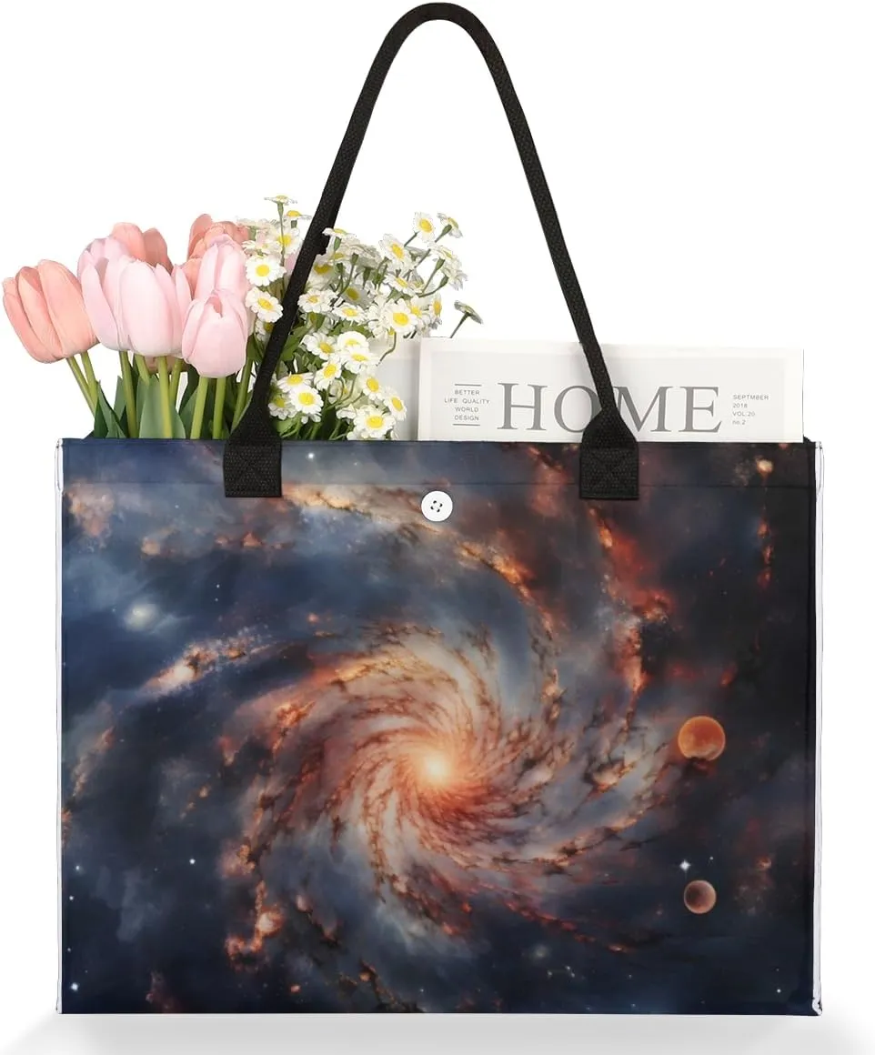QsirBC Hummingbirds Lovely Theme Tote Bag for Women Shoulder Bags with Pockets Handbags Purses Large Totes