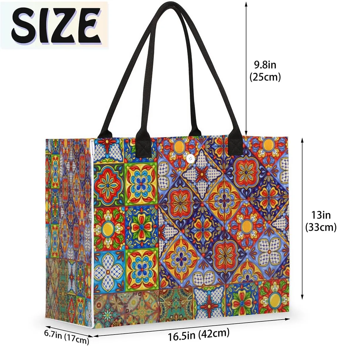 QsirBC Lemon Plant Texture Tote Bag for Women Shoulder Bags with Pockets Handbags Purses Large Totes