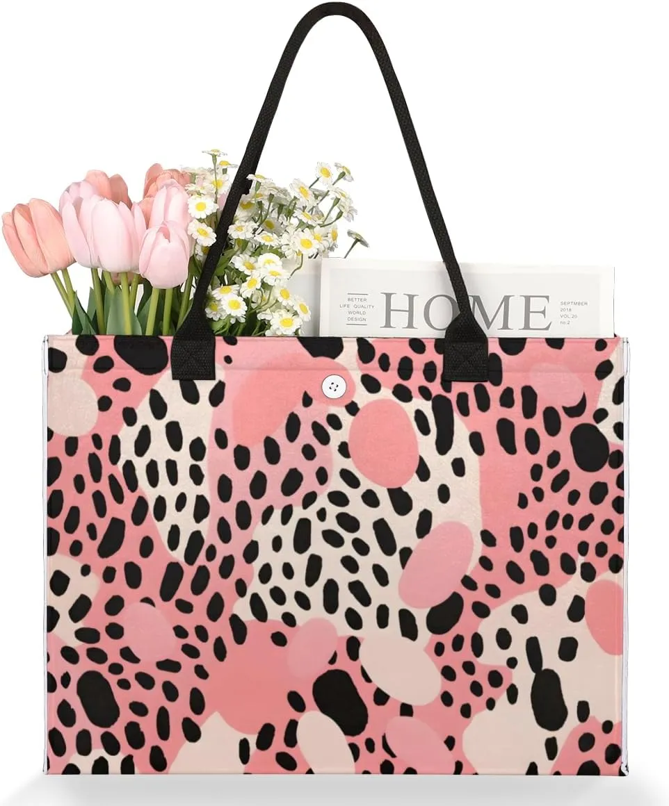 QsirBC Maple Leaf Plant Tote Bag for Women Shoulder Bags with Pockets Handbags Purses Large Totes