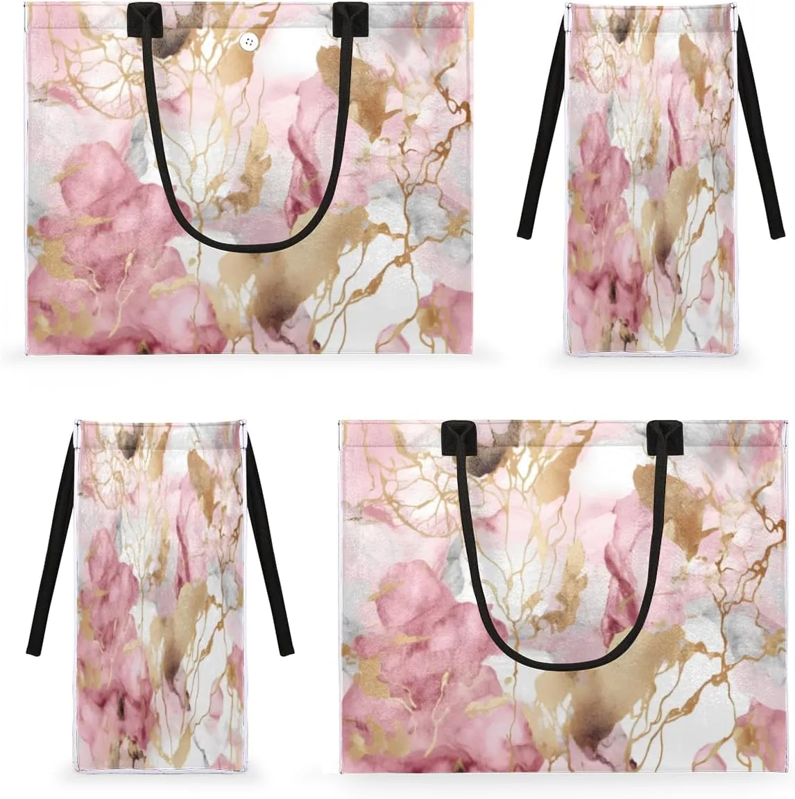 QsirBC Maple Leaf Plant Tote Bag for Women Shoulder Bags with Pockets Handbags Purses Large Totes