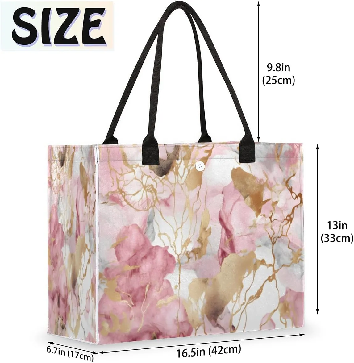 QsirBC Maple Leaf Plant Tote Bag for Women Shoulder Bags with Pockets Handbags Purses Large Totes