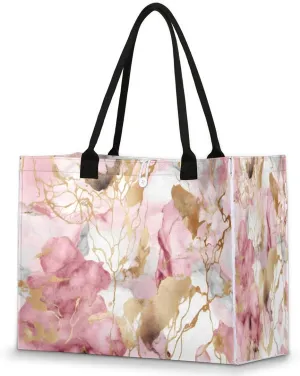 QsirBC Maple Leaf Plant Tote Bag for Women Shoulder Bags with Pockets Handbags Purses Large Totes