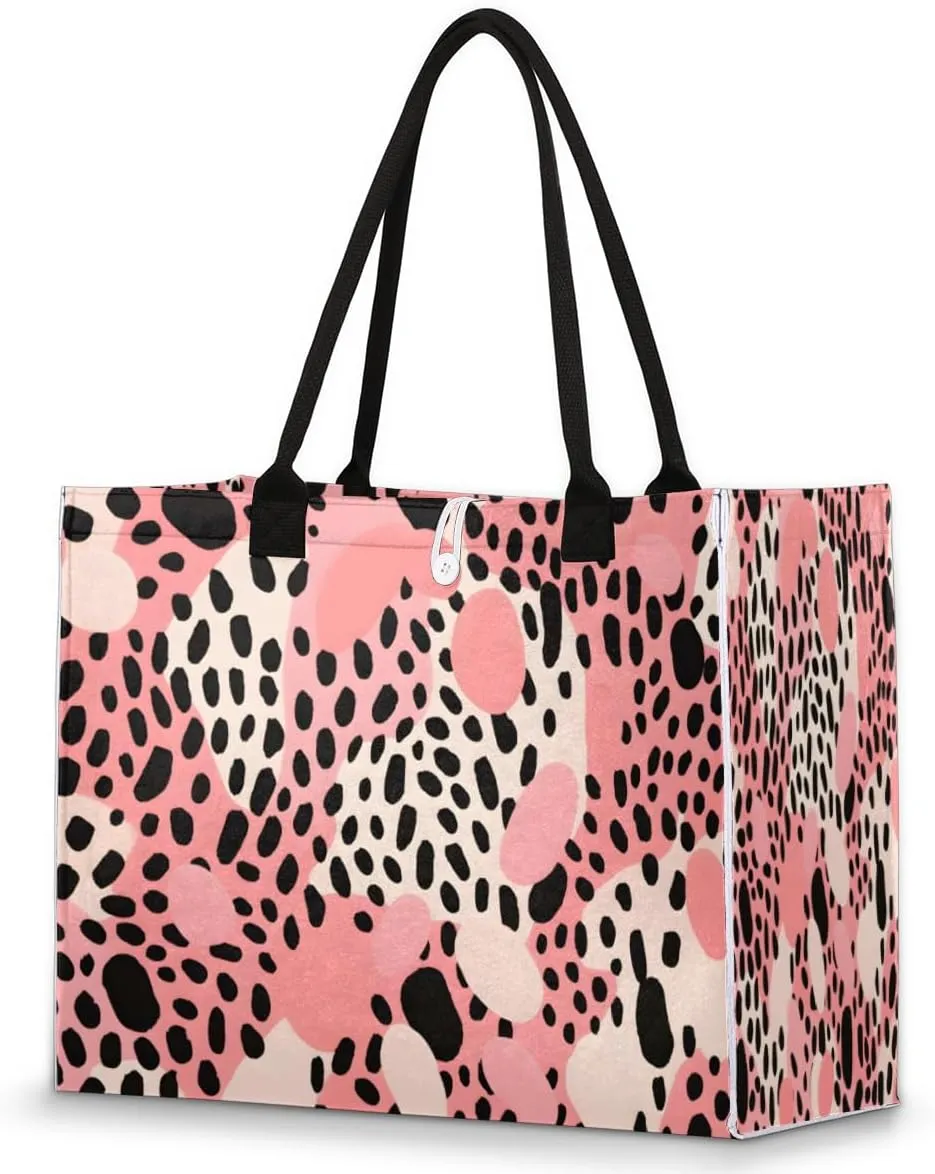 QsirBC Maple Leaf Plant Tote Bag for Women Shoulder Bags with Pockets Handbags Purses Large Totes