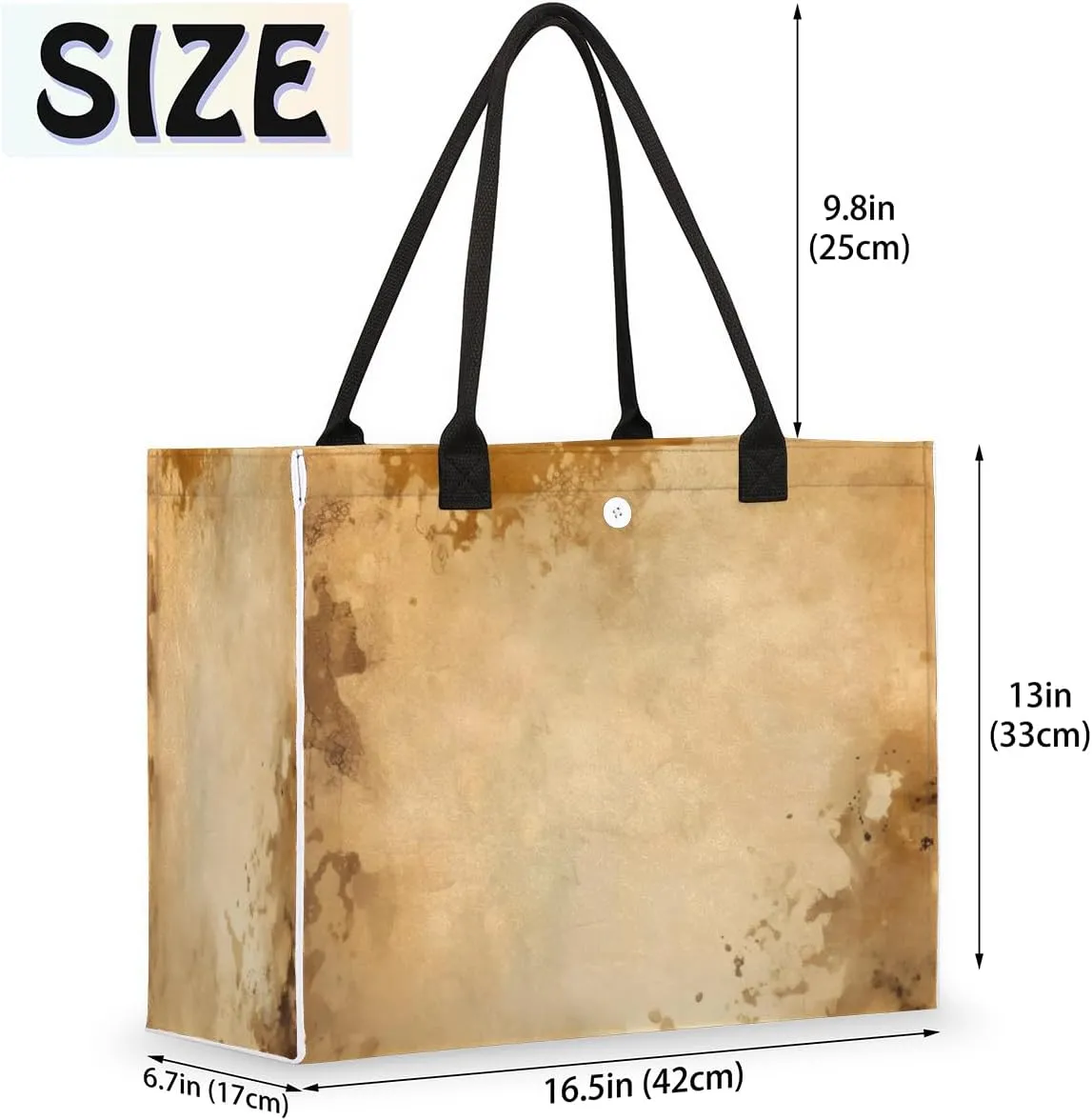 QsirBC Marbles Classic Pattern Tote Bag for Women Shoulder Bags with Pockets Handbags Purses Large Totes