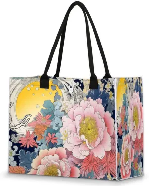 QsirBC Marbles Classic Theme Tote Bag for Women Shoulder Bags with Pockets Handbags Purses Large Totes