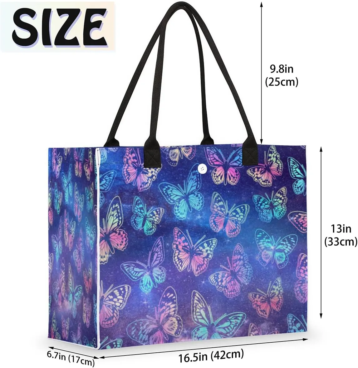 QsirBC Turtle Sea Decor Tote Bag for Women Shoulder Bags with Pockets Handbags Purses Large Totes