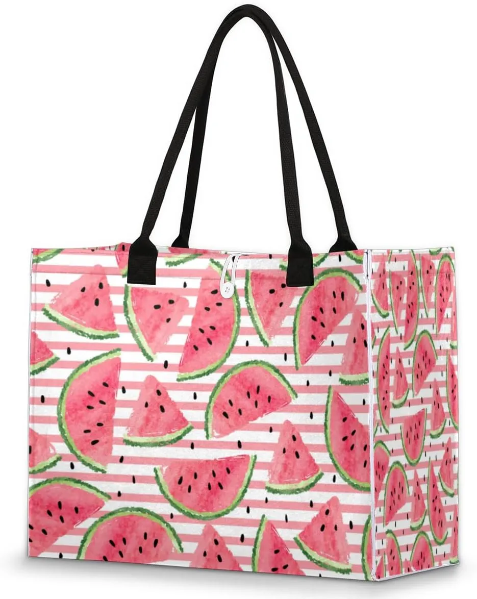 QsirBC Turtle Sea Decor Tote Bag for Women Shoulder Bags with Pockets Handbags Purses Large Totes