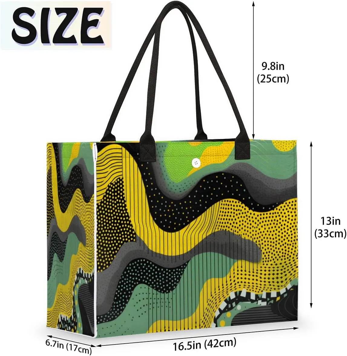 QsirBC Turtle Sea Decor Tote Bag for Women Shoulder Bags with Pockets Handbags Purses Large Totes