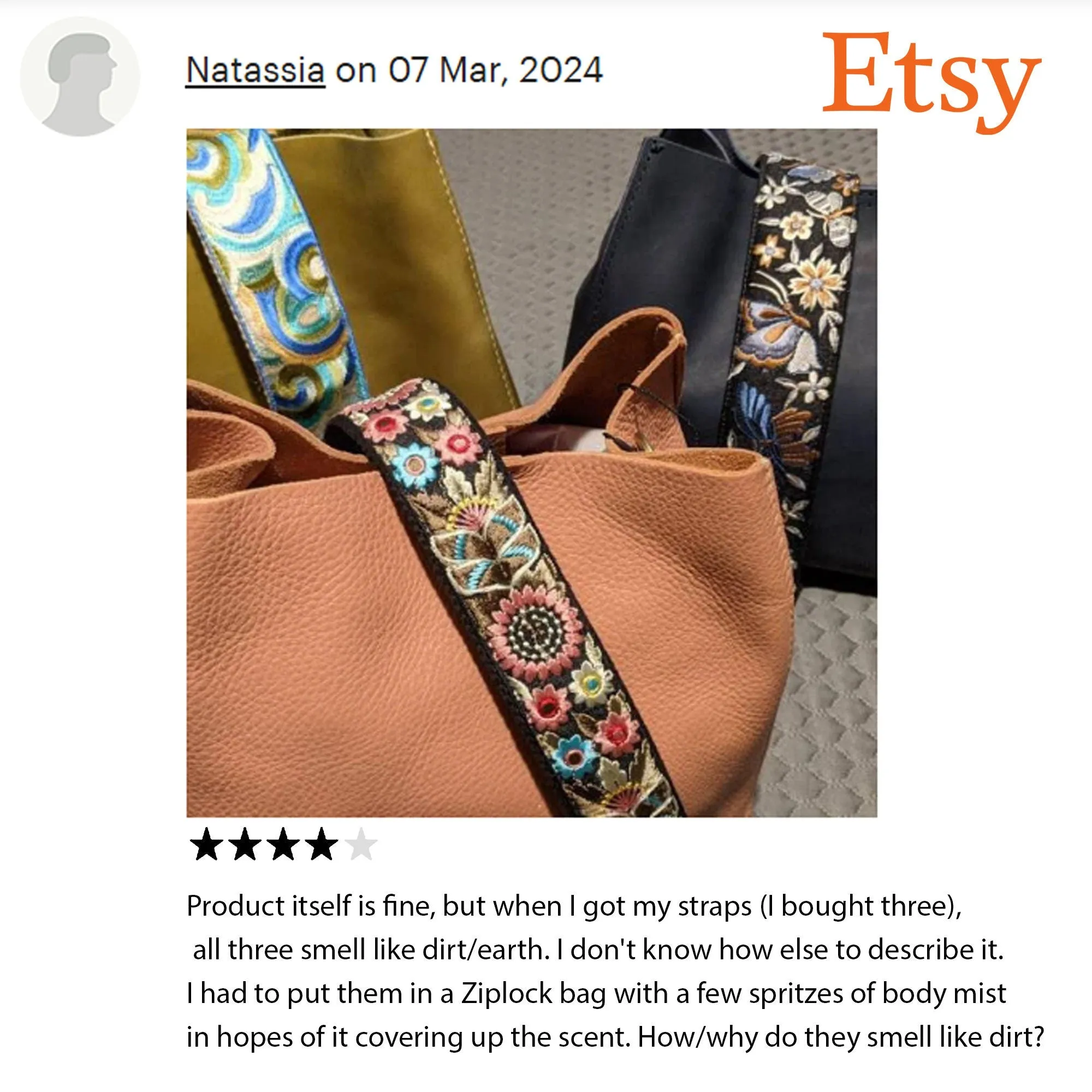 Replacement Guitar Strap Detachable Crossbody Strap for Purses Bags Embroidery Messenger Strap Boho Embroidered Tote Handbag Strap Gift Wife