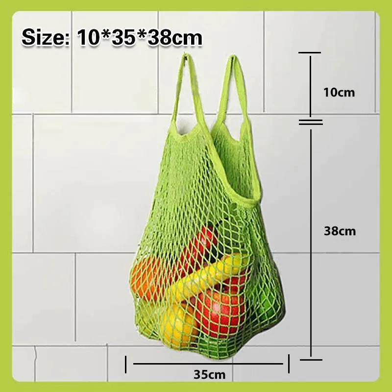 Reusable String Shopping Bag 1PC 12Colours