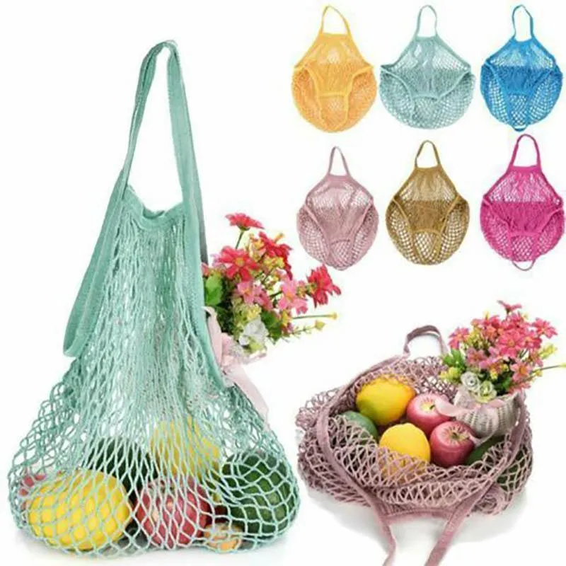 Reusable String Shopping Bag 1PC 12Colours