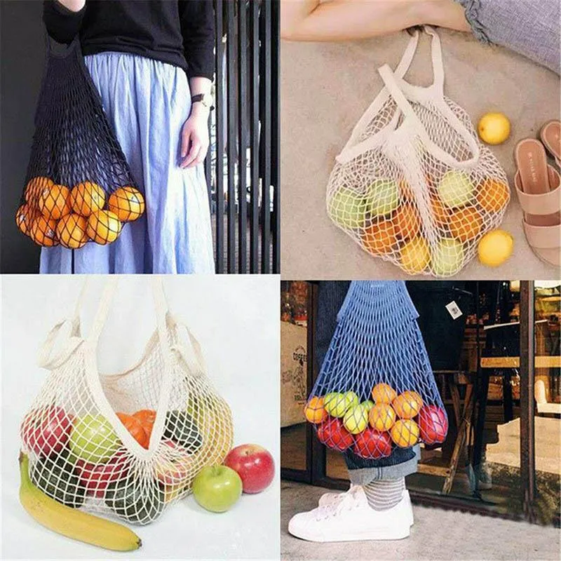 Reusable String Shopping Bag 1PC 12Colours