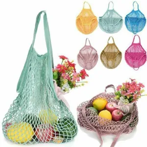 Reusable String Shopping Bag 1PC 12Colours
