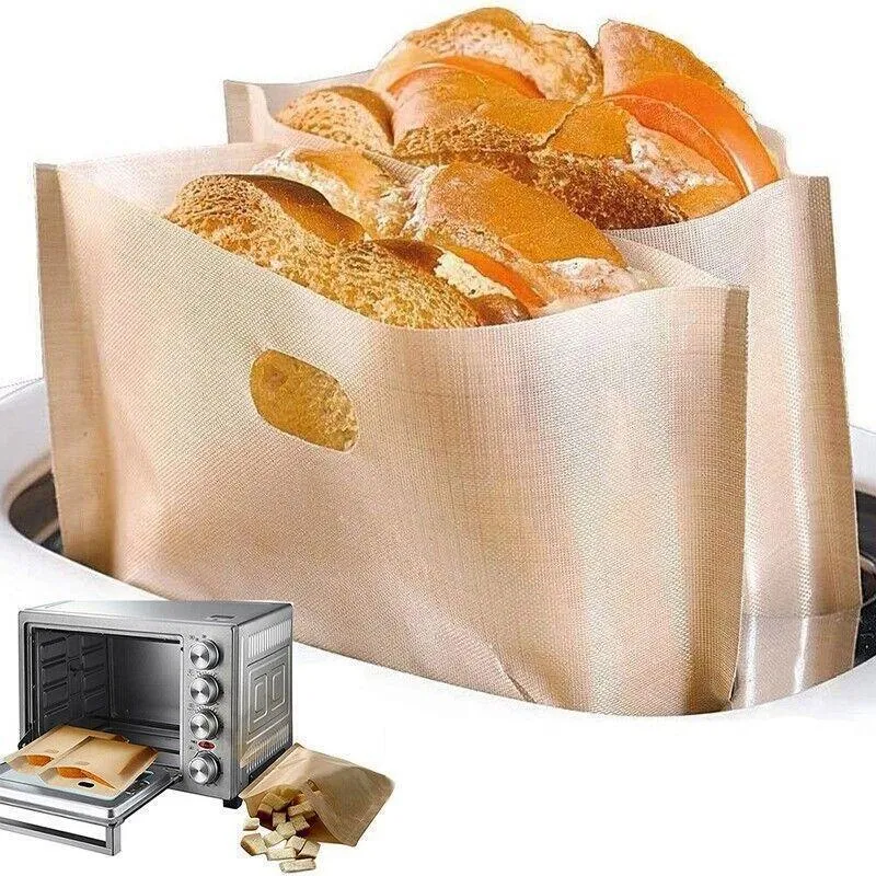 Reusable Toaster Bags 10-50PCS 16*16.5cm Gluten Free