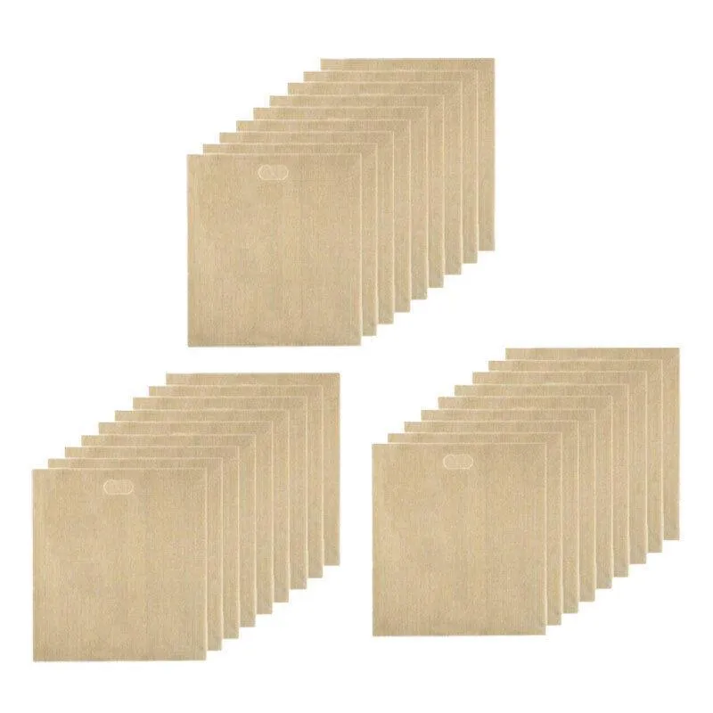 Reusable Toaster Bags 10-50PCS 16*16.5cm Gluten Free