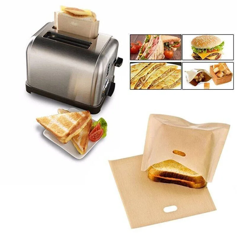 Reusable Toaster Bags 10-50PCS 16*16.5cm Gluten Free