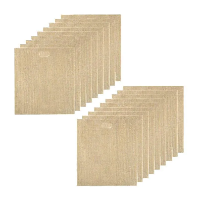 Reusable Toaster Bags 10-50PCS 16*16.5cm Gluten Free