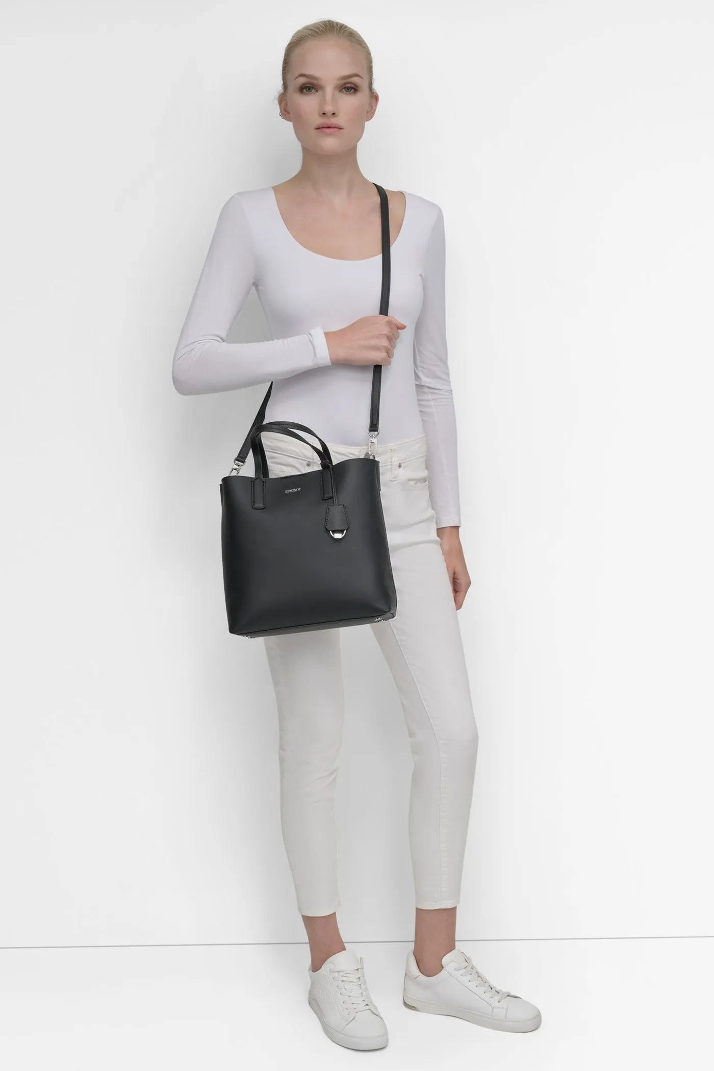 SAIGE MEDIUM TOTE CROSSBODY