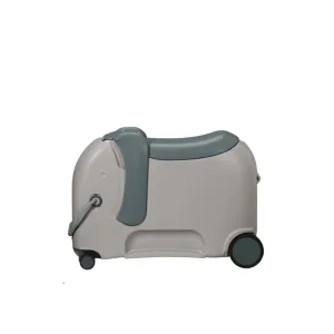 Samsonite Dream Rider DLX Ride-On Suitcase Elephant Grey