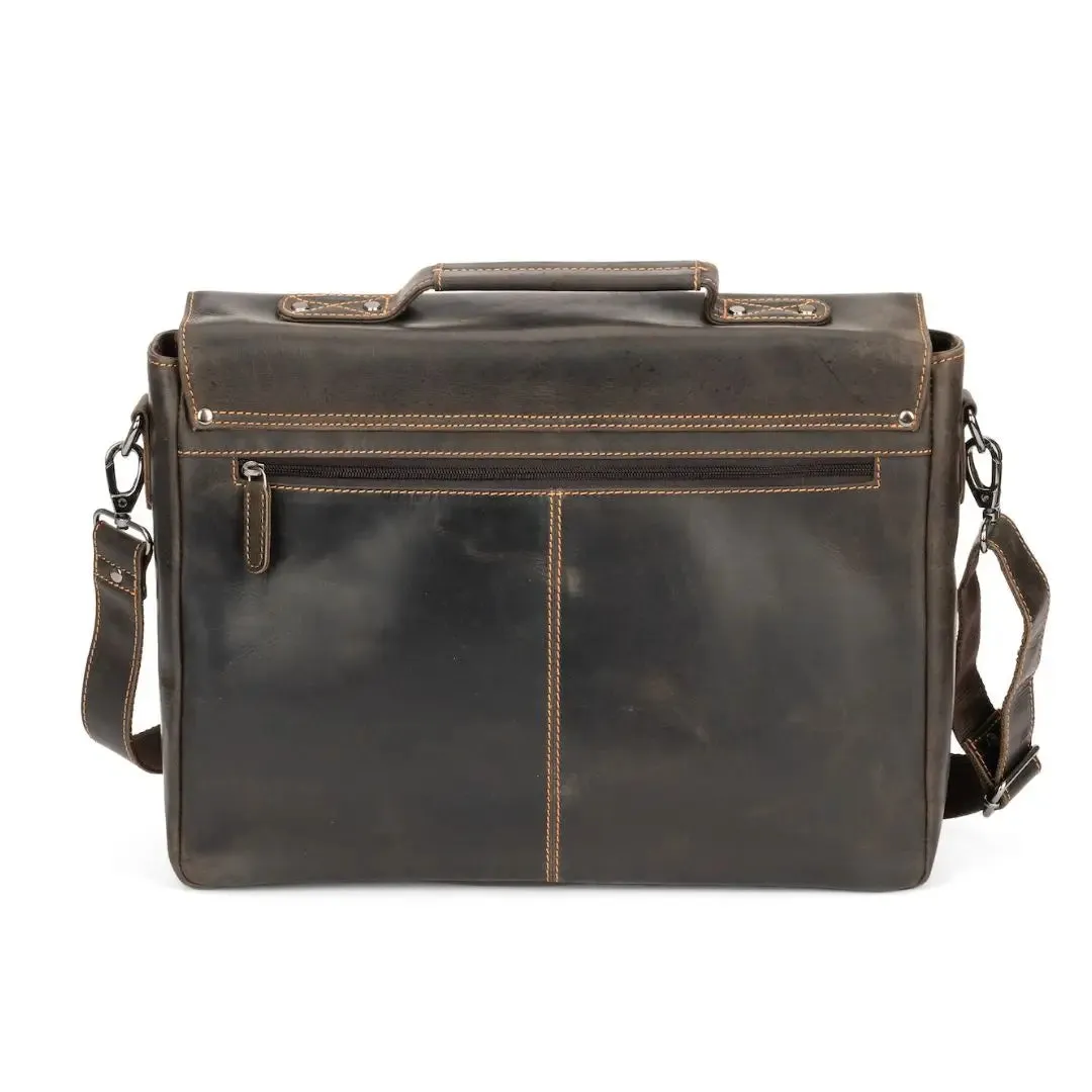Sandal Leather 16" Laptop Bag