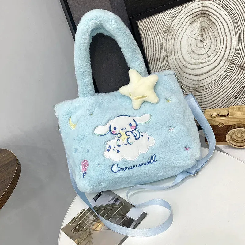 Sanrio Cinnamoroll Plush Handbag