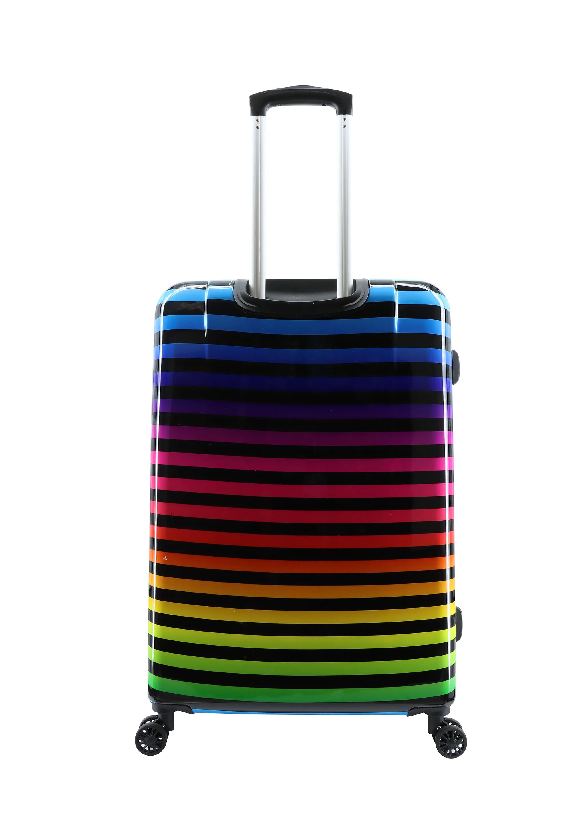 Saxoline Color Strip Hard Printed Luggage / Trolley / Suitcase