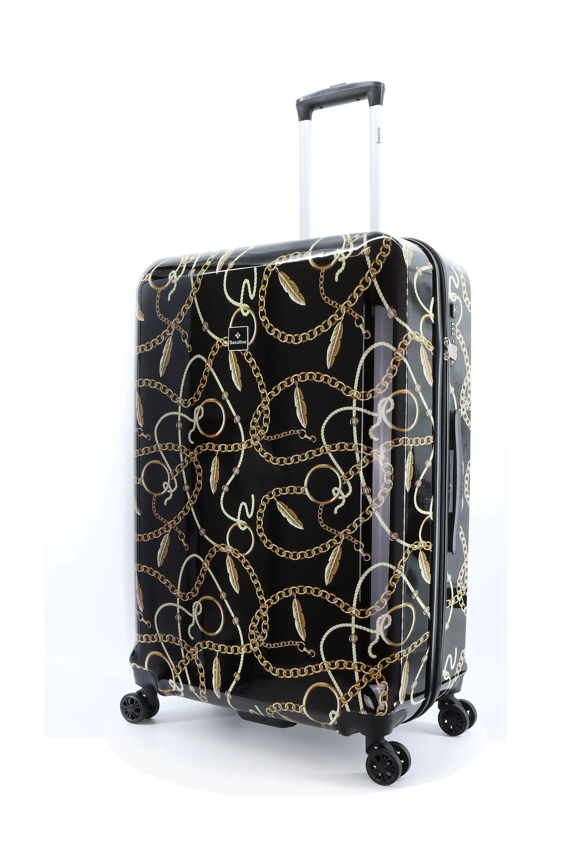 Saxoline Golden Age Hard Luggage / Trolley / Suitcase Print