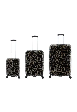 Saxoline Golden Age Hard Luggage / Trolley / Suitcase Print