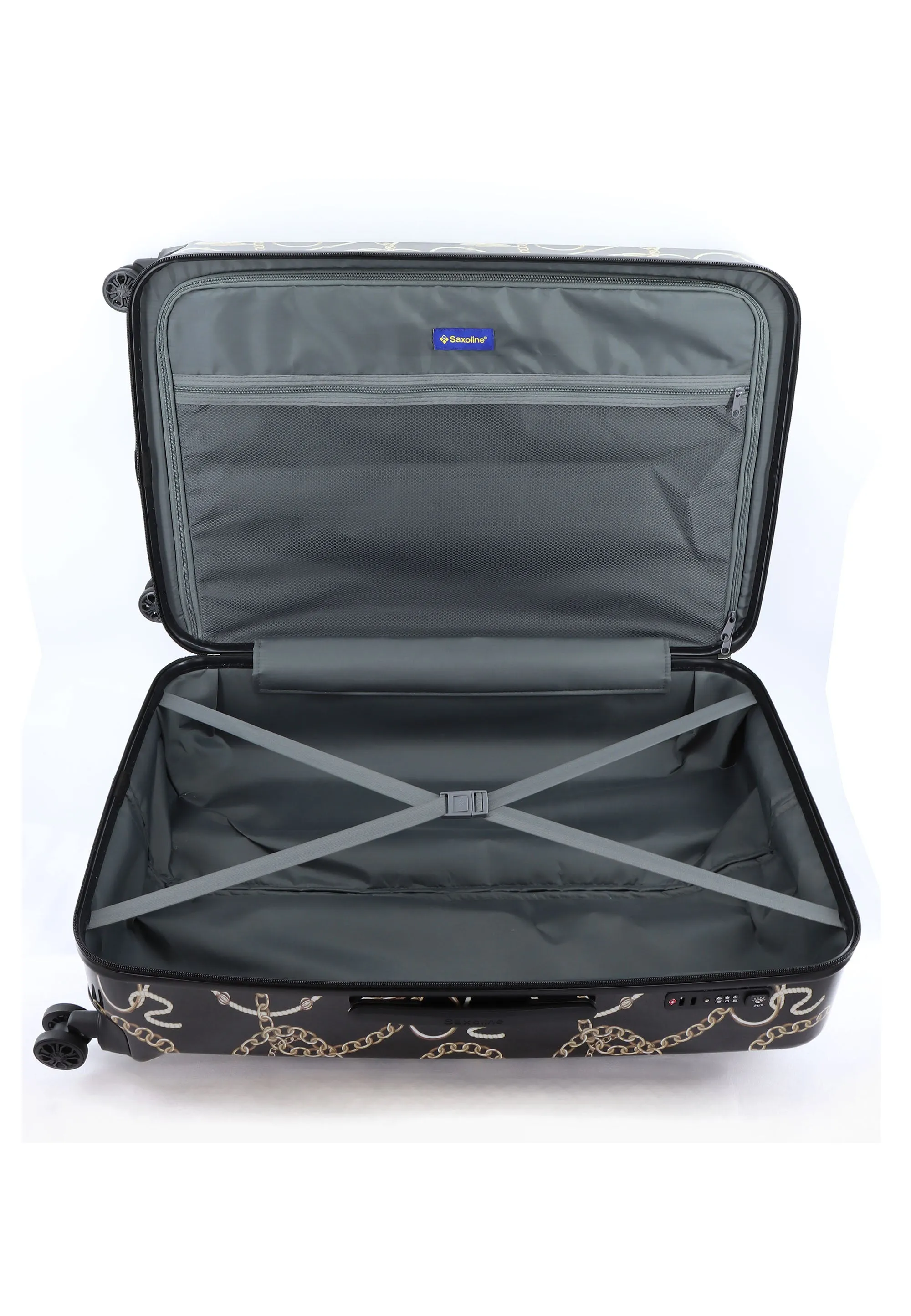 Saxoline Golden Age Hard Luggage / Trolley / Suitcase Print