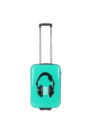 Saxoline Headphone Print  Hard Luggage / Trolley / Suitcase
