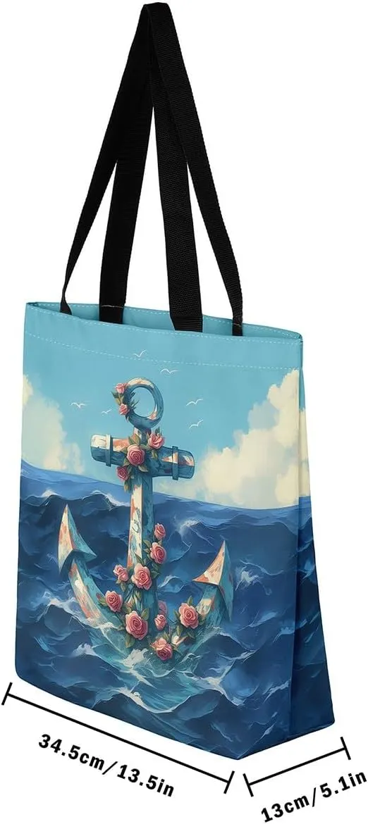 Sea Turtle Canvas Tote Bag