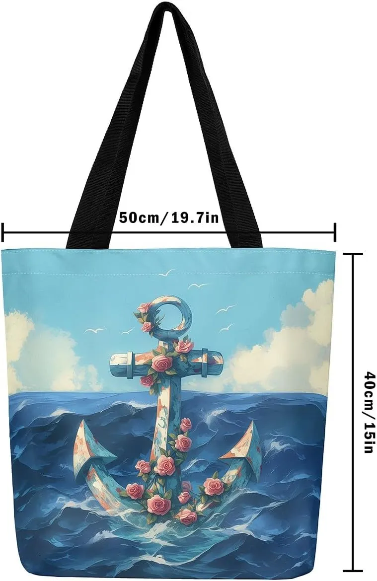 Sea Turtle Canvas Tote Bag