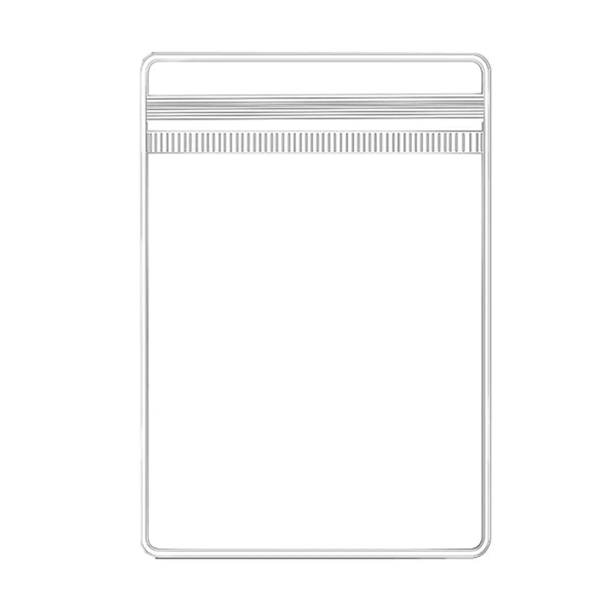 Self-Sealing Jewelry Bags 100PCS PVC