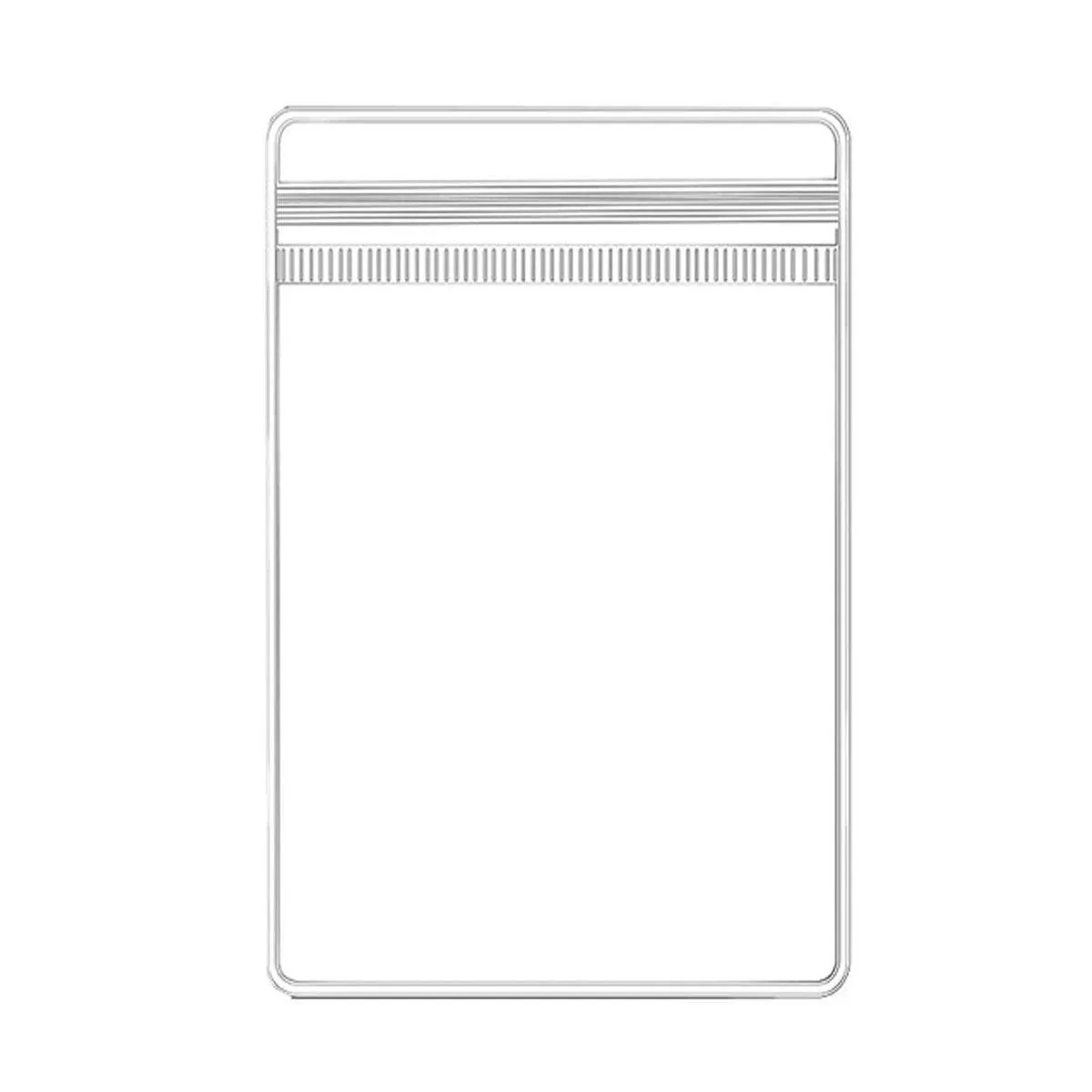 Self-Sealing Jewelry Bags 100PCS PVC